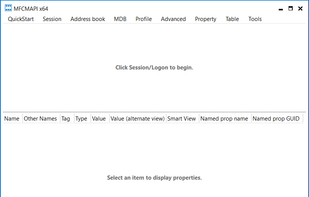 MFCMAPI screenshot 1