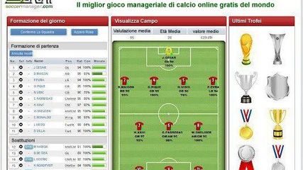 Soccer Manager screenshot 1