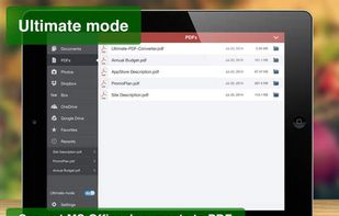 Ultimate PDF Converter screenshot 1