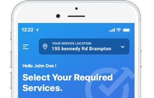 Choose the type of service you need a handyman for.