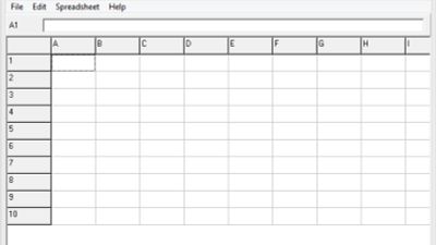 Simple Spreadsheet screenshot 1