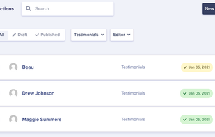 ButterCMS screenshot 1