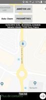 Android GPS to SMS screenshot 1