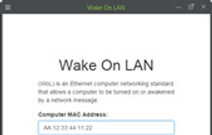 Wake OnLAN