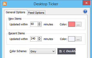 Desktop Ticker screenshot 1