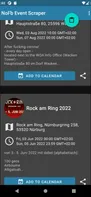 NoFb Event Scraper screenshot 3