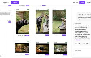 Generate videos in one canvas and refine with AI-chat