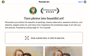 PortraitArt screenshot 1