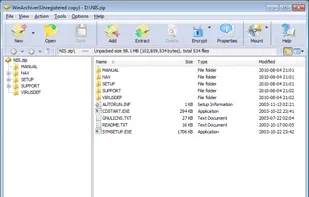 WinArchiver screenshot 1
