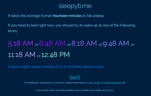 SleepyTi.me screenshot 1