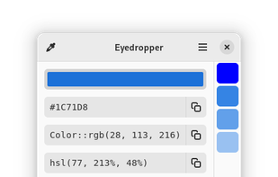 Eyedropper screenshot 2