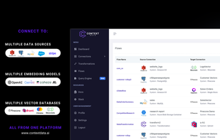 Data Processing & ETL infrastructure for Generative AI applications