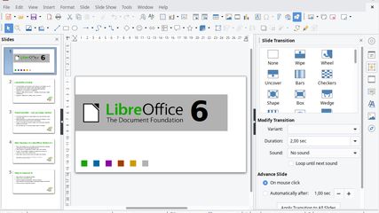 libre office impress presentation