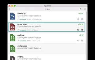 Squeezer screenshot 1
