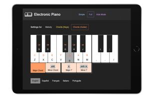 Full Mode of Electronic Piano, playing chords with a single key