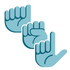 Fingerspelling icon