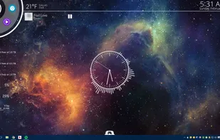 Rainmeter screenshot 1