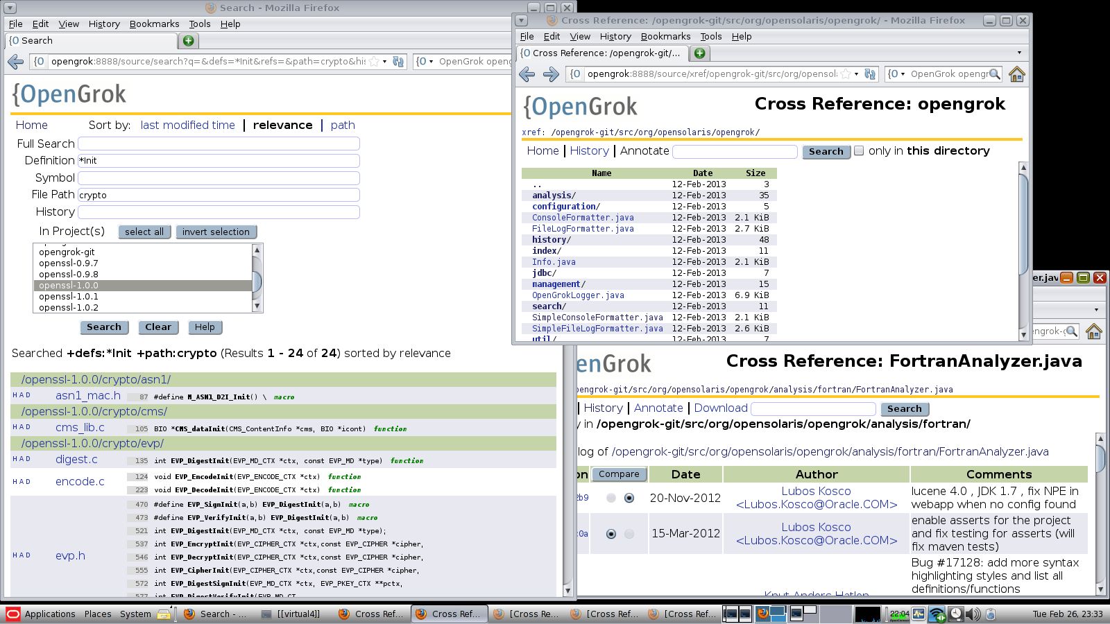 Opengrok alternatives and similar software alternativeto