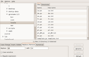 GPRename screenshot 2