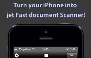 Turn your iPhone into a jet Fas document scanner!