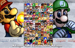 Character selection screen