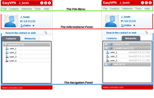 Comodo Unite screenshot 1