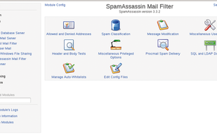 SpamAssassin screenshot 1