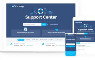An example of a fully branded customer facing self-service portal