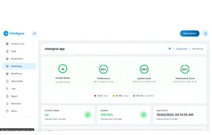 Real-Time Uptime & SSL Monitor