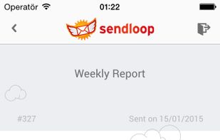 Sendloop screenshot 2