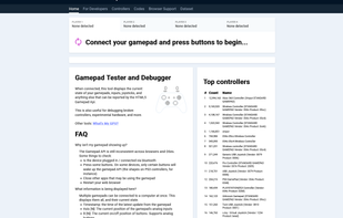 Gamepad Tester screenshot 1