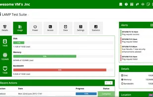 SolusVM screenshot 1