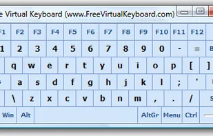 Free Virtual Keyboard screenshot 1