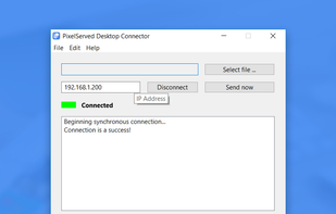 PixelServed Desktop Connector (on Windows)