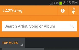 LAZYsong screenshot 1