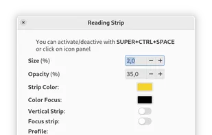 Reading Strip screenshot 1