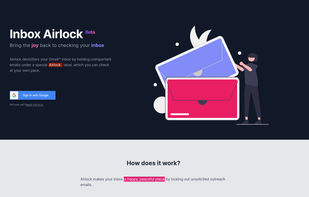 Inbox Airlock screenshot 1