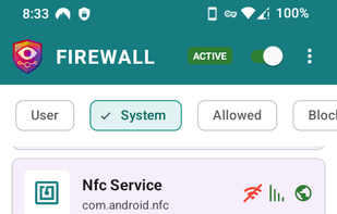 De1984 Firewall screenshot 1