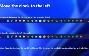 ElevenClock screenshot 1
