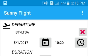Sunny Flight screenshot 1
