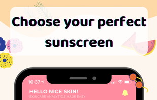 Skin Bliss sunscreen finder