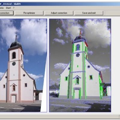 Example of an image for rectification with Shiftn.