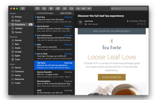 Mimestream screenshot 1