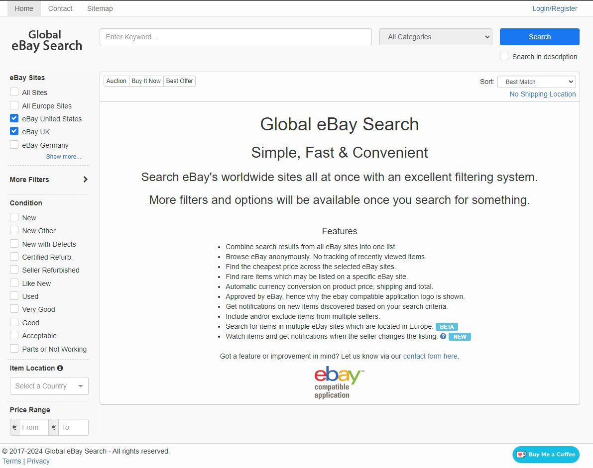 Global Ebay Search Alternatives and Similar Sites & Apps AlternativeTo