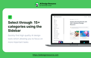 200+ curated AI Design Resource for Product Designers. AI Design Resource makes it easier for you to easily find high quality design tools which can help you save times and increase your work efficiency, allowing you to focus on more important tasks.