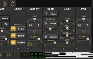 Audio Evolution Mobile Studio screenshot 1