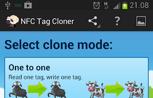 NFC Tag Cloner screenshot 1