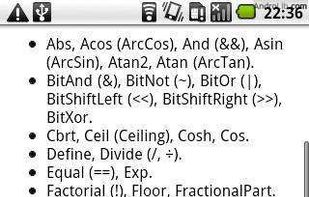 Mathdroid screenshot 1