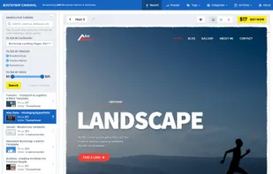 Bootstrap Carnival screenshot 1