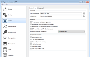 Setup and configuration tool